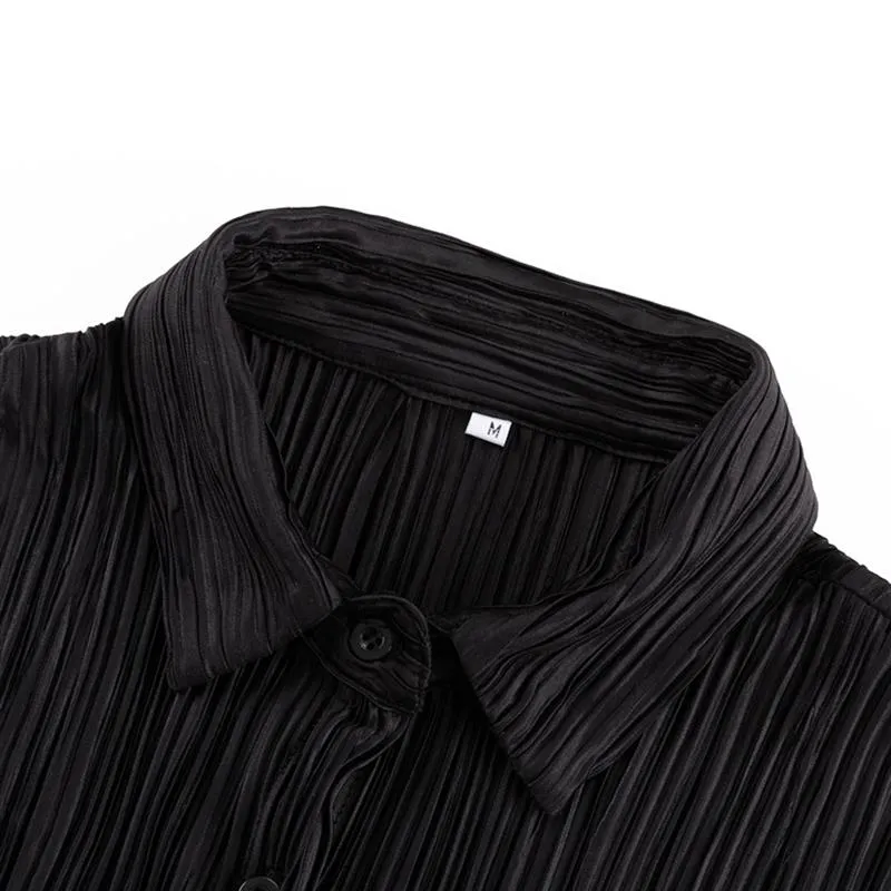 4_fashion-long-sleeve-blouse-loose-black-pleated-pants-sets_4