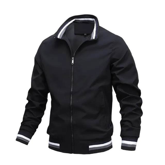 Autumn and Winter Men s Stand Collar Casual Zipper Jacket Outdoor Sports Coat Windbreaker Jacket for.jpg 640x640 1