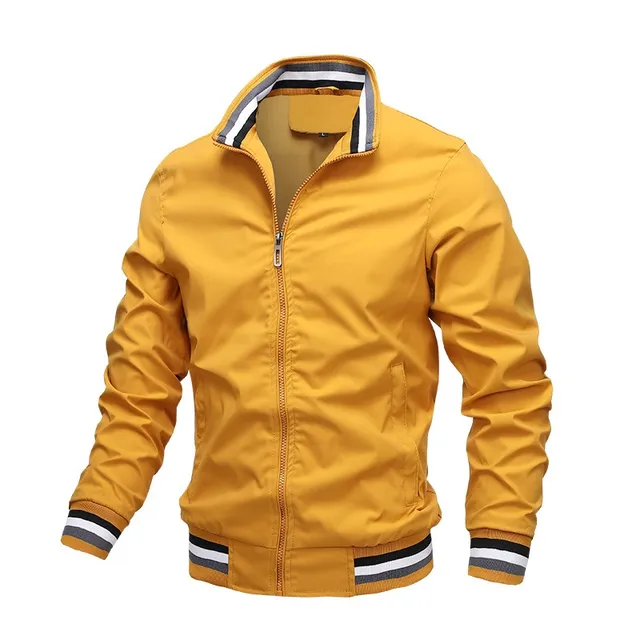 Autumn and Winter Men s Stand Collar Casual Zipper Jacket Outdoor Sports Coat Windbreaker Jacket for.jpg 640x640 4